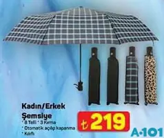 KADIN/ERKEK ŞEMSİYE ADET fiyat ve kampanya bilgisi